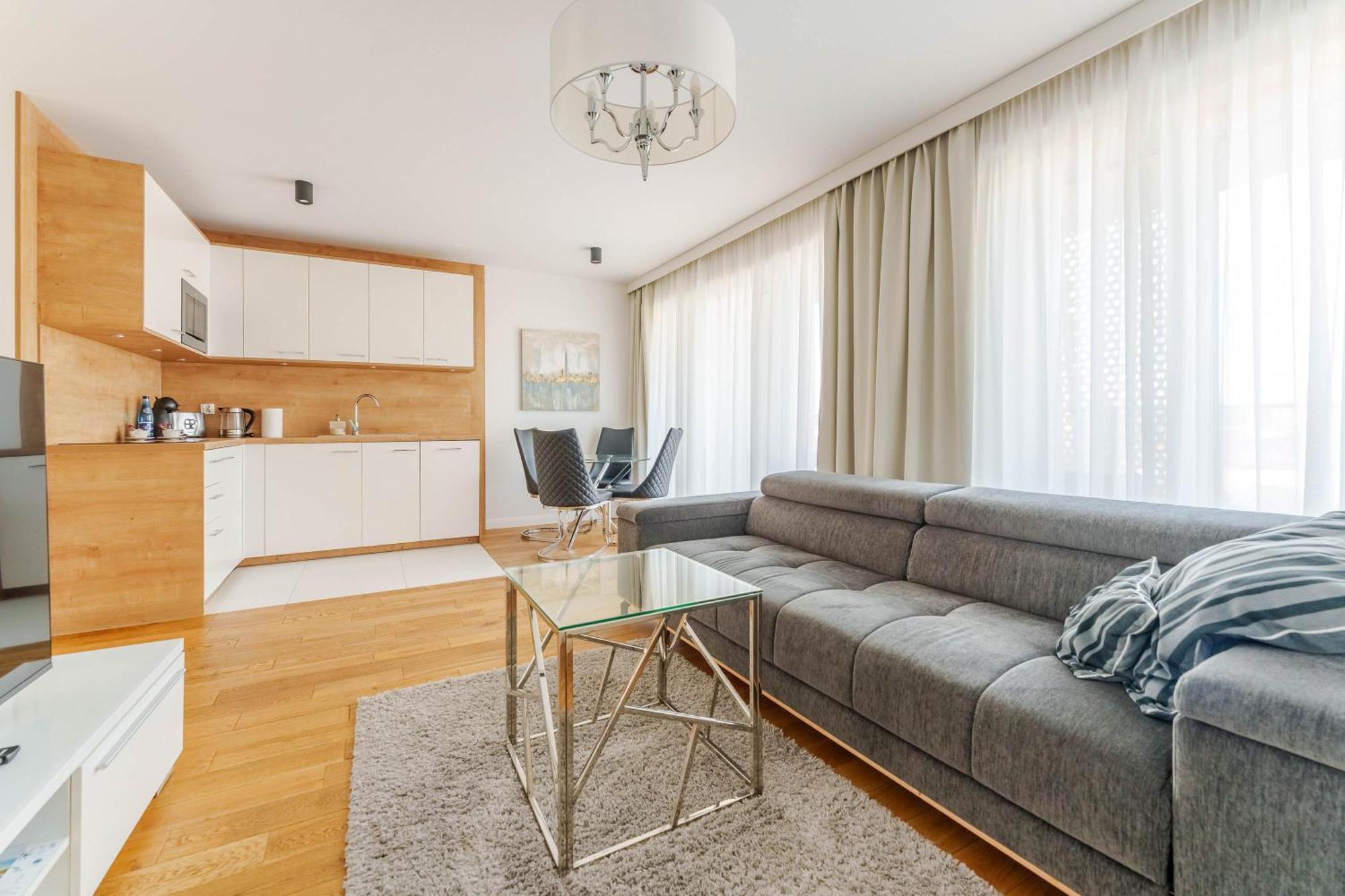Apart111 Apartament Rodzinny 3 Pokoje - 2 Sypialnie- Sauna, Silownia Kolobrzeg Ngoại thất bức ảnh