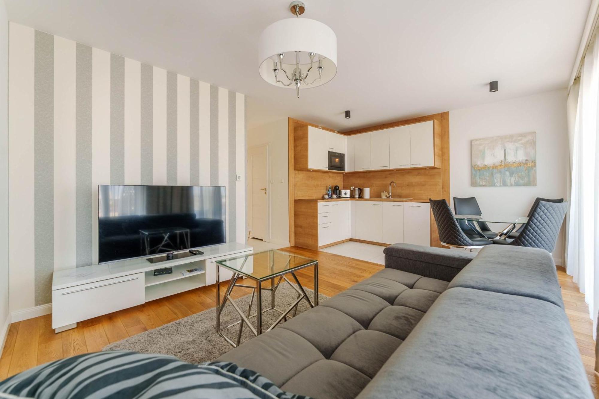 Apart111 Apartament Rodzinny 3 Pokoje - 2 Sypialnie- Sauna, Silownia Kolobrzeg Ngoại thất bức ảnh